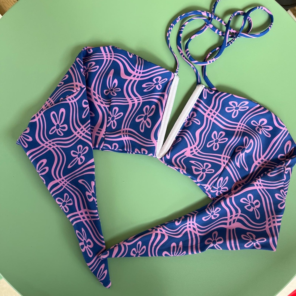 Skatie• ‘Luli’ Bandeau Top Hermosa Print - Picture 5 of 12